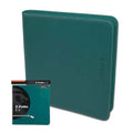 BCW / Monster Zipper Folio 12-Pocket LX Teal