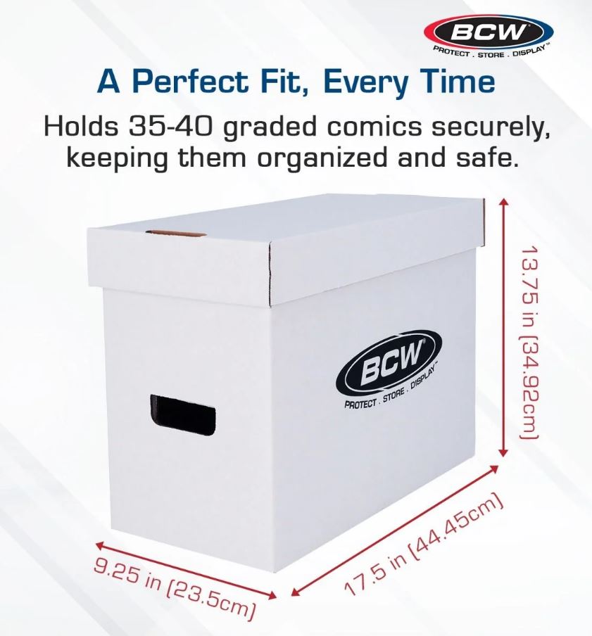 BCW / Monster Comic Storage Box Graded