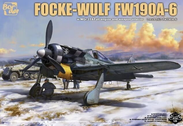 Border Model BF003 1/35 Focke-Wulf FW-190A-6 (9120457588973)