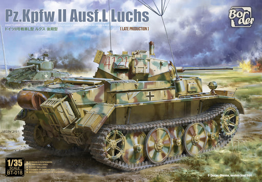 Border Model BT018 1/35 Pz.Kpfw.II Ausf.L Luchs Late Production - Hobby City NZ (8964825710829)