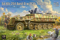 Border Model BT042 1/35 Sd.Kfz.251 Ausf.D w/ R35 Turret (9120459587821)