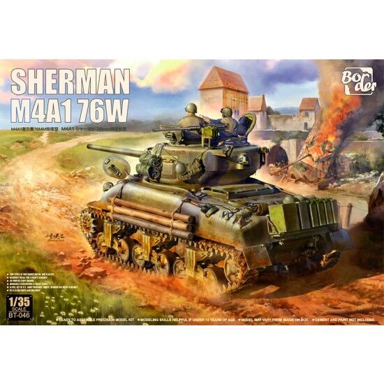 Border Model BT046 1/35 Sherman M4A1 76W (9120459981037)