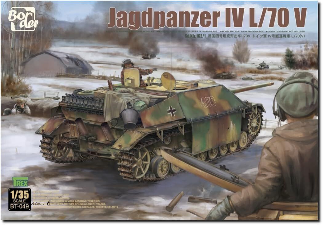 Border Model BT049 1/35 Jagdpanzer IV L/70 V Sd.Kfz.162/1 (9120460112109)