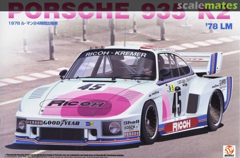 Beemax 24025 1/24 Porsche 935 K2 1978 Le Mans 24 Hours - Hobby City NZ (8964825809133)