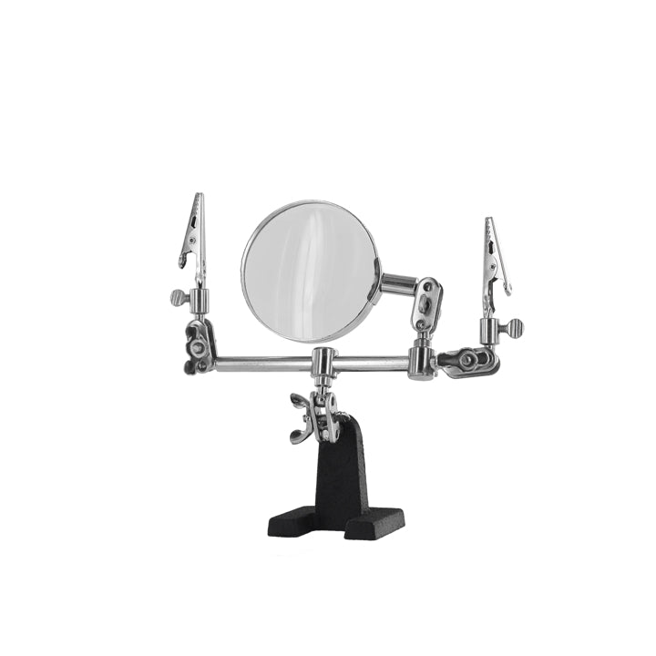 Bravo Handtools 110370 Helping Hand with Glass Magnifier - Hobby City NZ