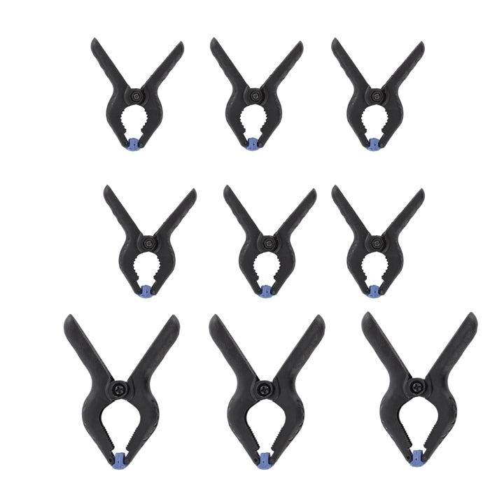Bravo Handtools 110400 Nylon Grip Clamps - 3 x 75mm; 6 x 50mm - Hobby City NZ