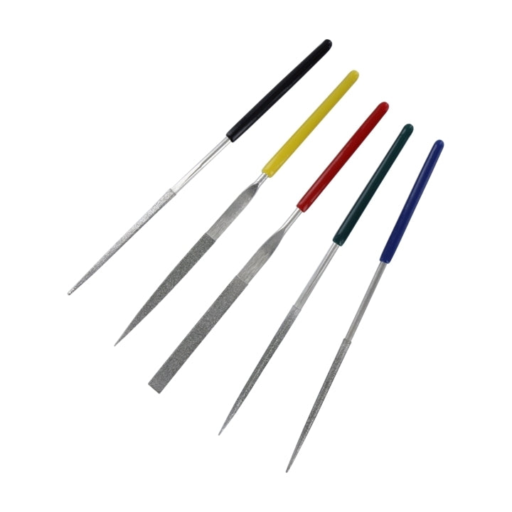 Bravo Handtools 151063 5 Piece Diamond File Set - 100mm - Hobby City NZ