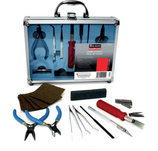 Bravo Handtools 181018 Hobby & Craft Tool Set (18pc) - Hobby City NZ