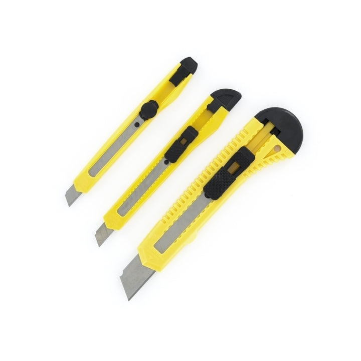 Bravo Handtools 181452 3 Piece Snap-off Razor Knife Set (8964827742445)