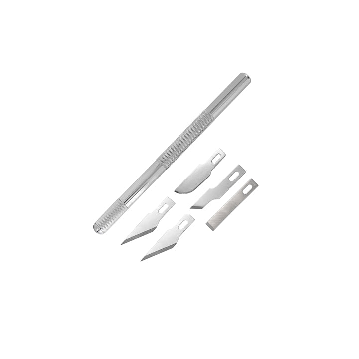 Bravo Handtools 182244 Classic #1 Knife Set with Five Assorted Blades - Hobby City NZ