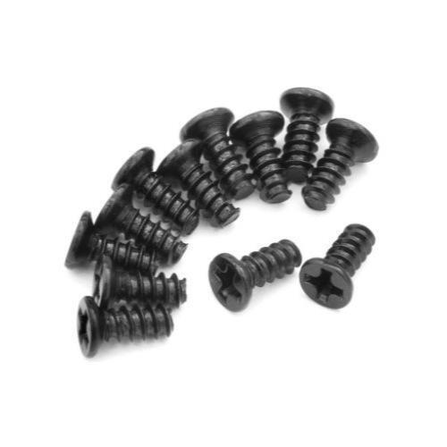BlackZon 540052 C-sunk ST Screws KBH 2.3x6 - Hobby City NZ (8925826777325)