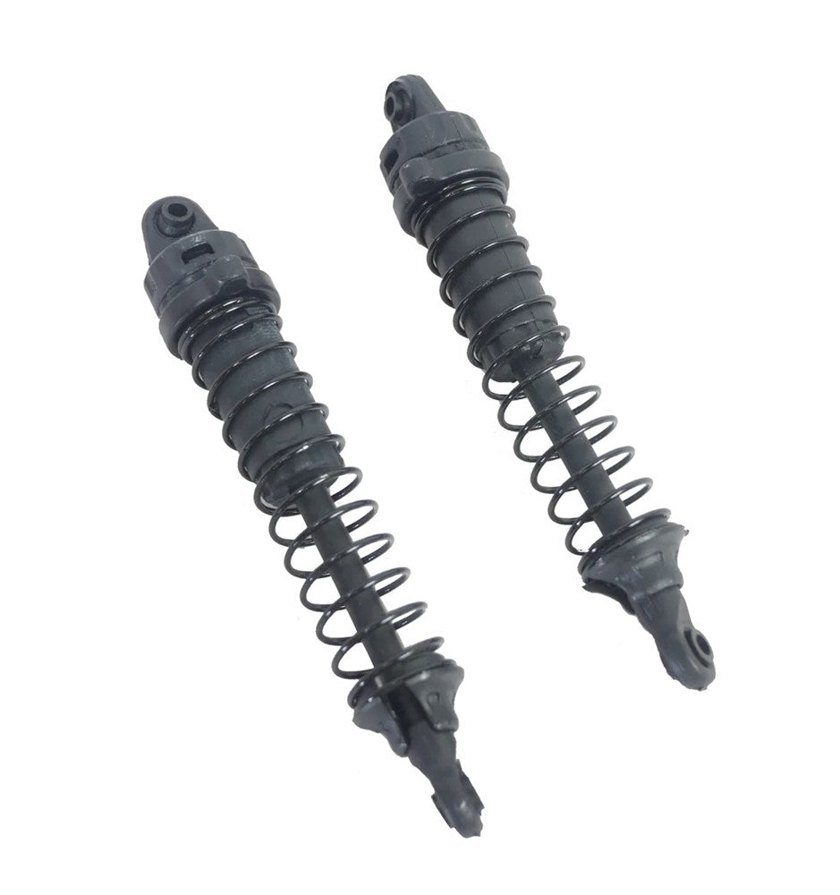 BlackZon 540081 Complete Rear Shocks - Black (2pcs) (8327575830765)