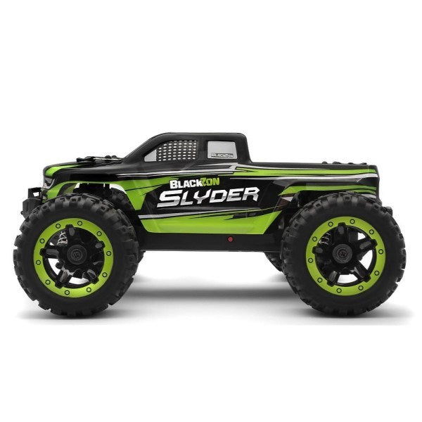 BlackZon 540100 1/16 4WD Slyder MT Electric Monster Truck RTR - Green - Hobby City NZ