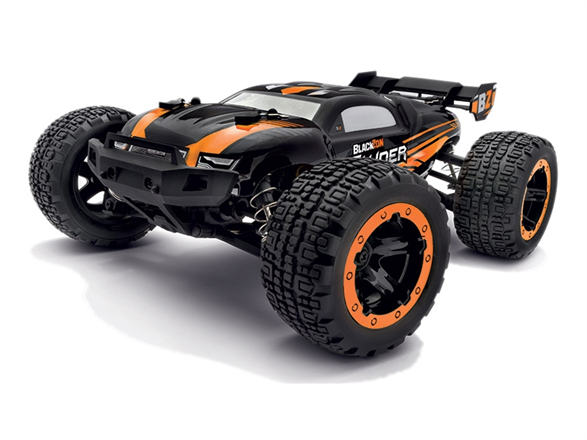 BlackZon Slyder ST Turbo Orange RC Stadium Truck 1/16 Scale