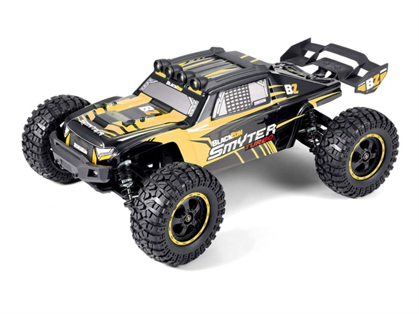 BlackZon Smyter DT Turbo Yellow RC Monster Truck 1/12 Scale