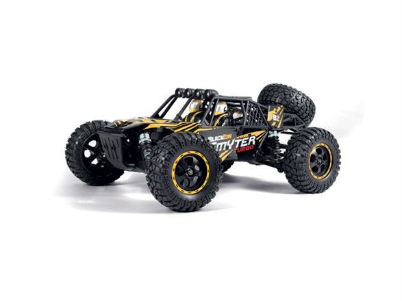 BlackZon Smyter DB Turbo Yellow RC Buggy 1/12 Scale