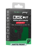 Palms Off BODS-JPN-GRN-M Blackout Deck Sleeves (60) Green Matte â€“ Japanese Size (9250504802541)