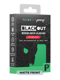 Palms Off BODS-JPN-JDE-M Blackout Deck Sleeves (60) Jade Matte â€“ Japanese Size (9250504966381)