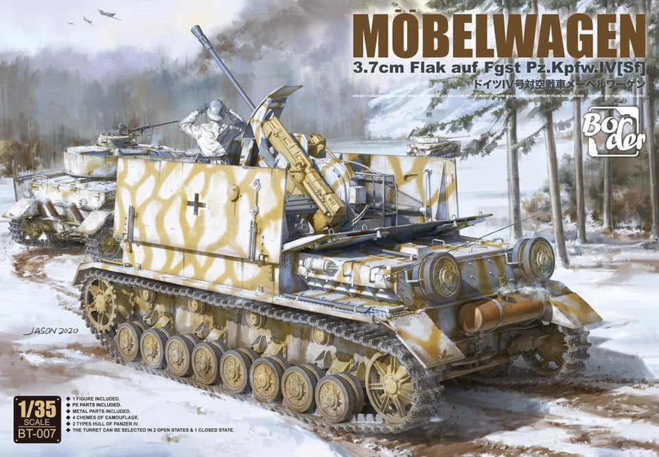 Border Model BT007 1/35 Mobelwagen (8964822630637)