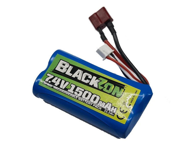 Blackzon 540149 Battery: LiIon 7.4v 1500MAh T (8503307239661)