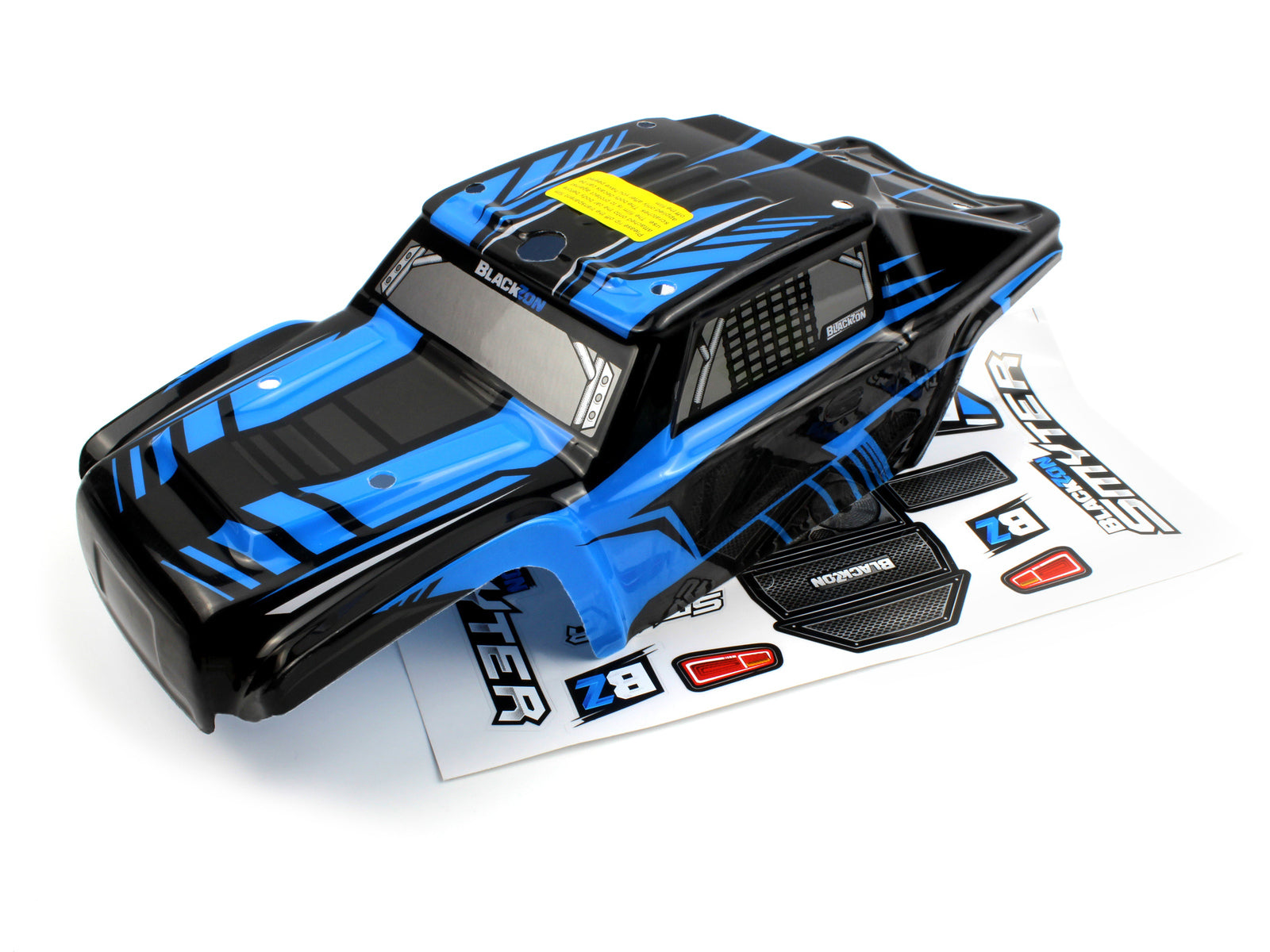 Blackzon Smyter DT Black/Blue RC Car Body