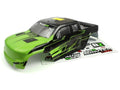 Blackzon Smyter Monster Truck Turbo Grey/Black RC Car Body