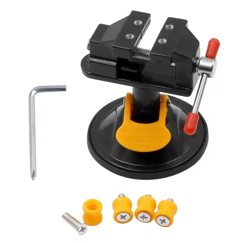 Helios - Mini / Small Bench Vice With Sucker Base (8888924799213)