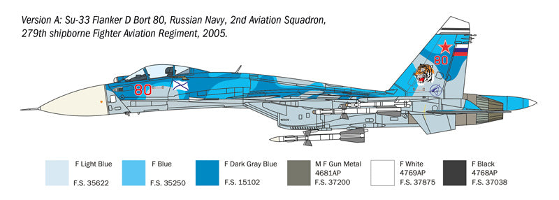 Italeri 1/72 SU27D-SEA FLANKER (4)