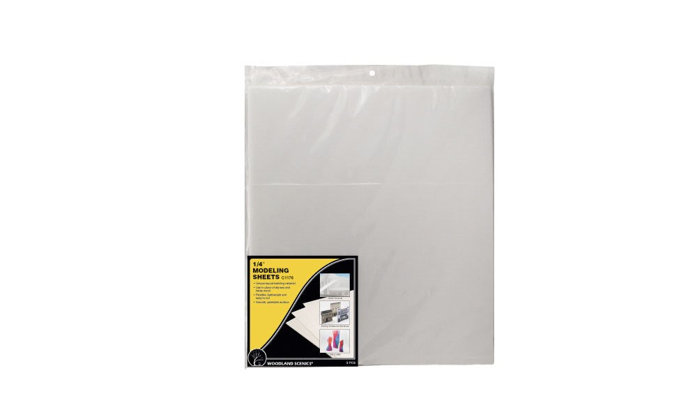 Woodland Scenics Modeling Sheets 1/4 x 16 x 18" (8)