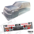 Team C Toyota Land Cruiser Crawler RC Car Body WB 313mm Width 220mm 1/10 Scale