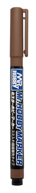 Gunze Sangyo (Mr. Hobby) Gunze CM103 Mr Hobby Marker Super Fine Brush Brown