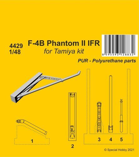 CMK 4429 1/48 F-4B Phantom IFR (from Tamiya kit) - Hobby City NZ