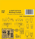 CMK 4433 1/48 A-36/P-51/P-51A Mustang Cockpit - Hobby City NZ