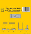 CMK 4469 1/48 PV-1 Ventura Nose and Turret Armament - Hobby City NZ