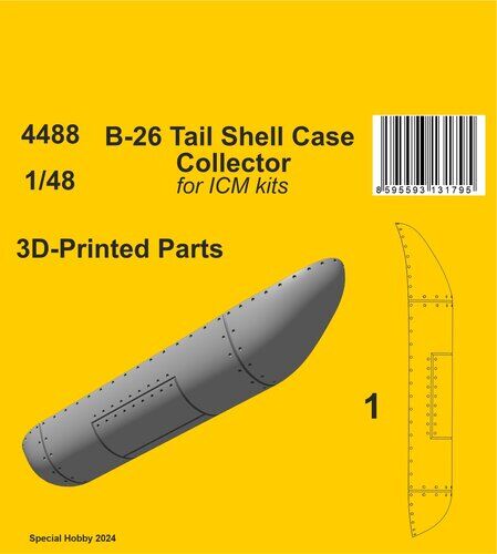 CMK 4488 1/48 B-26 Tail Shell Case Collector / for ICM kit - Hobby City NZ