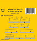 CMK 4492 1/48 Aermacchi MB-326 Control Surfaces - Hobby City NZ