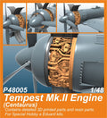 CMK P48005 1/48 Tempest Mk.II Engine (Centaurus) / for SH and Eduard kits - Hobby City NZ