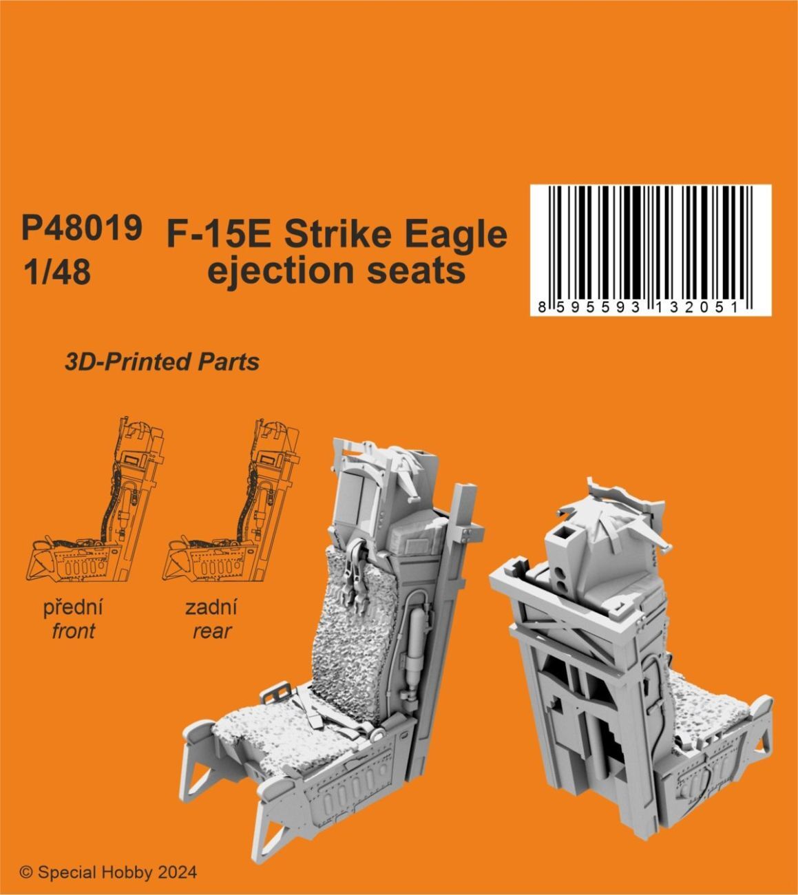 CMK P48019 1/48 F-15E Strike Eagle ejection seats - Hobby City NZ