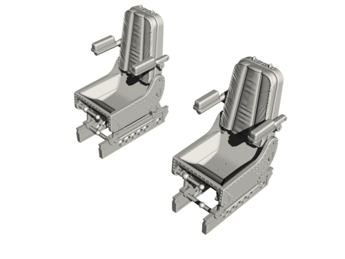 CMK Q48353 1/48 Siebel Si 204/Aero C-3 Pilots Seats - Hobby City NZ