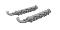 CMK Q48387 1/48 Beaufighter Mk.21 - Hedgehog Flame Damper Exhausts / Aussie Type - Hobby City NZ