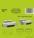 CMK Q48398 1/48 A-26 Invader Wings Air Intakes Correction Set - Hobby City NZ