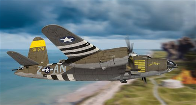 Corgi AA29501 z1/72 Martin B-26B Marauder (8950416146669)