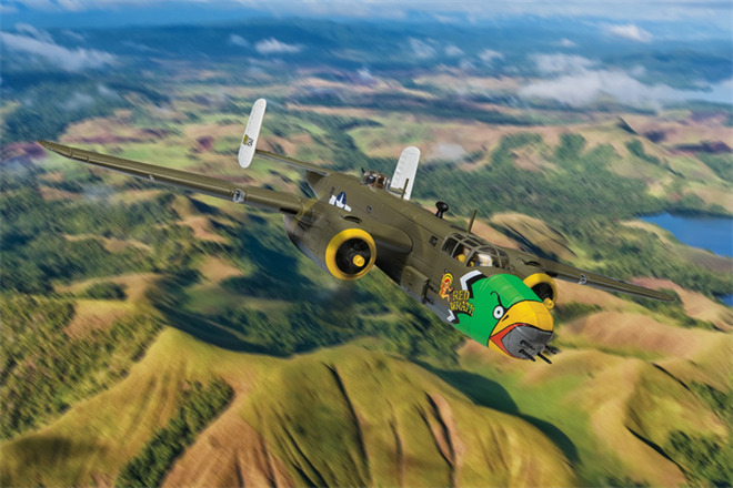 Corgi 1/72 B-25D Mitchell, Red Wrath