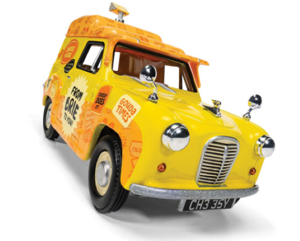 Corgi CC80506 Corgi 1/43 Wallace & Gromit Austin A35 Van - Cheese Please! Delivery Van (8745103360237)
