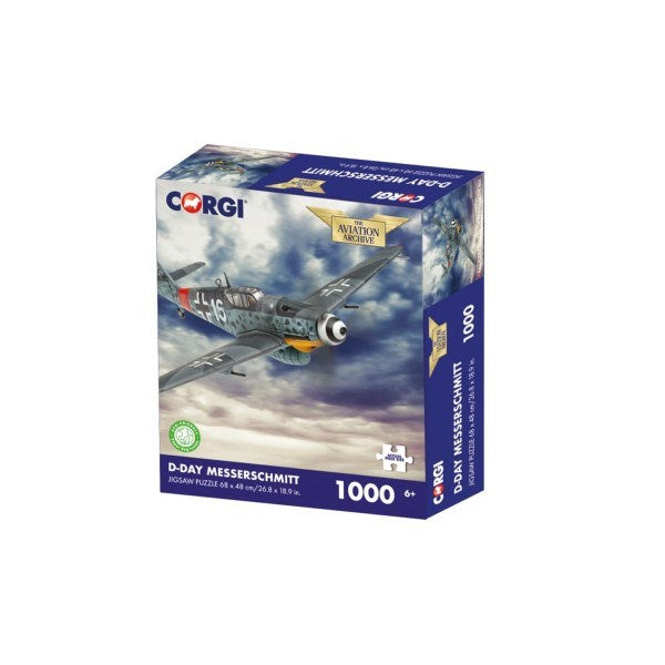 Corgi HVCCG0001 Jigsaw Puzzle: D-Day Messerschmitt (1000pc)