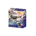 Corgi HVCCG0005 Jigsaw Puzzle: D-Day Supermarine Spitfire Mk.XIVc (1000pc) (8339841155309)