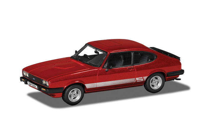 Corgi 1/43 Ford Capri Mk3 2.0S Red