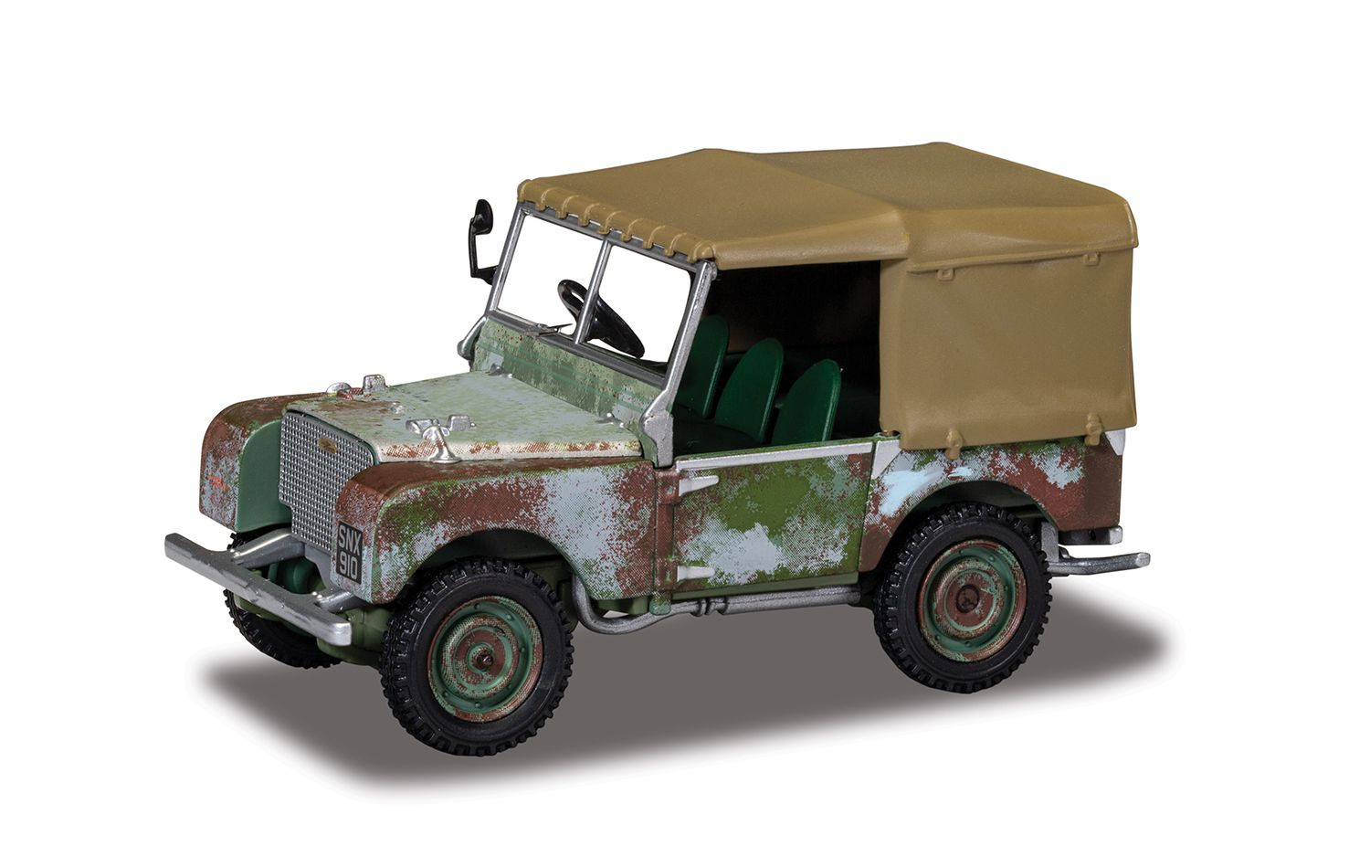 Corgi 1/43 Land Rover Series I 80 Green