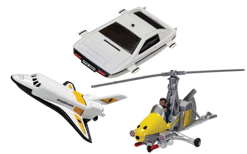 Corgi TY99283 James Bond: Space Shuttle Little Nellie and Lotus Espirit (3pk)