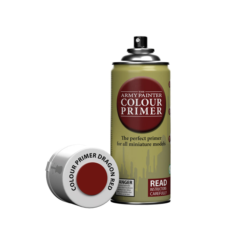 Army Painter Colour Primer: Dragon Red 400ml